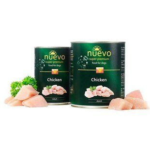 Вологий корм Nuevo Adult для дорослих собак, з куркою 800 г 95008 фото