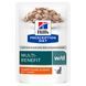 Влажный корм Hill's Prescription Diet Feline w/d Diabetes/Weight Management для котов с сахарным диабетом, кусочки курицы в соусе 85 г 607211 фото 2