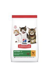 Сухий корм Hill's Science Plan Feline Kitten для кошенят і кішок у період вагітності та лактації, з куркою 1.5 кг 607648 фото