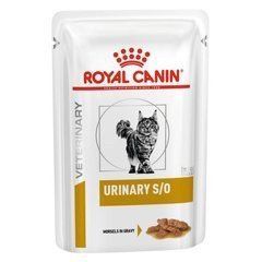 Вологий корм Royal Canin Urinary S/O для котів з сечокам'яною хворобою, шматочки в соусі, 85 г 40320010 фото