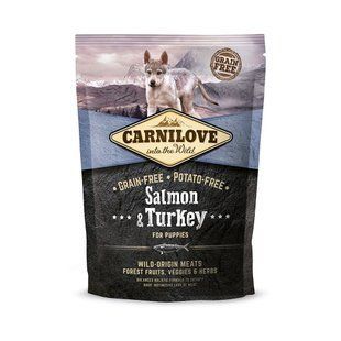 Сухий корм Carnilove Puppy All Breed для цуценят усіх порід, з лососем та індичкою 1.5 кг 150822/8839_pause фото