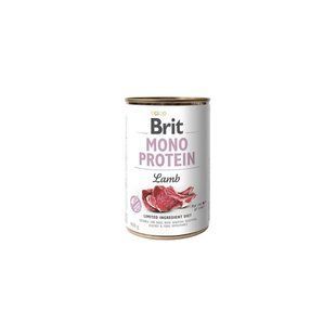 Влажный корм Brit Mono Protein Dog для собак, с ягненком 400 г 100834/100058/9773 фото