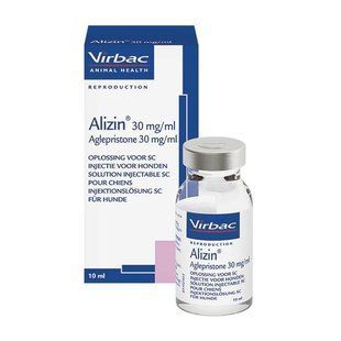 Инъекционный препарат Ализин (Alizin) для собак и котов, прерывание нежелательной беременности 10 мл VIT07139 фото