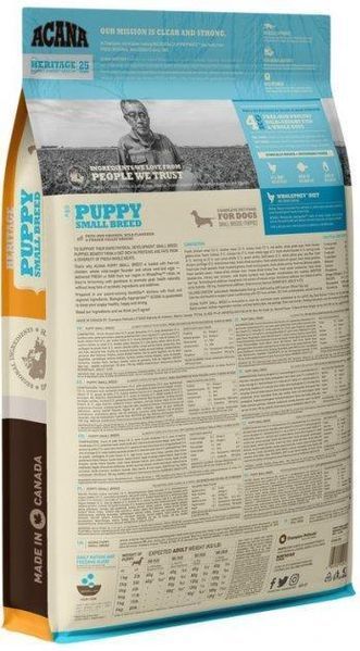 Сухий корм Acana Puppy Small Breed для цуценят дрібних порід, з куркою 2 кг a50220 фото