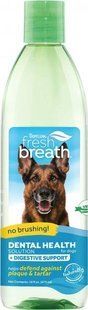 Добавка у воду TropiClean Fresh Breath для собак всіх порід, гігієна ротової порожнини та підтримка травної системи 473 мл 001862 фото