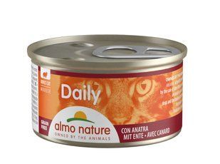 Вологий корм Almo Nature Daily Cat для дорослих котів, мус з качкою 85 г 156 фото