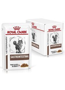 Вологий корм Royal Canin Gastro Intestinal для котів з порушеним травленням 12х85 г 40390011_12 фото