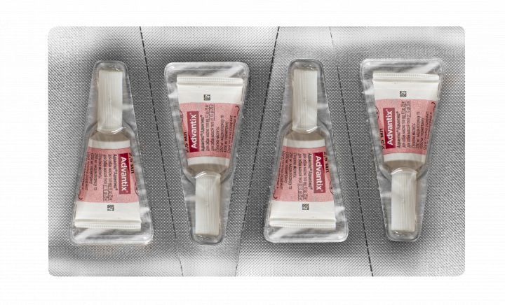 Краплі Адвантікс (Advantix) для собак, від бліх та кліщів вагою 10-25 кг, 1 піпетка 17073 фото