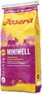 Сухий корм Josera Adult Miniwell для дорослих собак малих порід, з домашньою птицею 10 кг j775546 фото