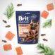 Лакомство Brit Premium Semi-moist Snacks для взрослых собак, лосось и укроп 180 г 112281 фото 2