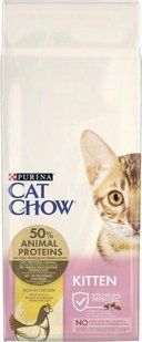 Сухой корм Cat Chow Kitten для котят, беременных и кормящих кошек, с курицей 1.5 кг 3650105 фото