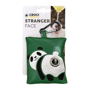 Мини сумка Croci Stranger Face Panda для животных, с пакетами для фекалий C6120222 фото