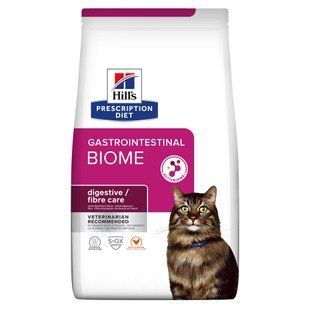 Сухий корм Hill&rsquo;s Prescription Diet Feline Gastrointestinal Biome для котів при захворюваннях шлунково-кишкового тракту, з куркою 1.5 кг 605850 фото