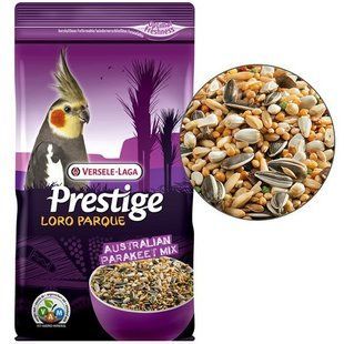 Сухой корм Versele-Laga Prestige Loro Parque Australian Parakeet Mix для крупных австралийских попугаев 1 кг 222249 фото