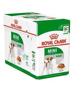 Вологий корм Royal Canin Mini Adult для дорослих собак, дрібних порід 12х85 г 10960010_12 фото