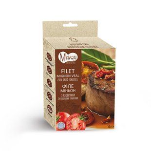 Ласощі Mavsy Freeze Dried для собак, філе міньон з яловичини та сушеними томатами 50 г FDMAVSY09 фото