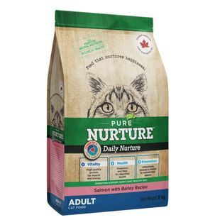 Сухий корм для дорослих котів Pure Nurture Daily Nurture з лососем та ячменем 8 кг pi-3019 фото
