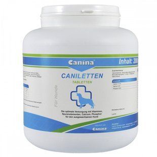 Вітамінно-мінеральний комплекс Canina Caniletten для дорослих собак 1000 таблеток (2 кг) 120321 AD фото