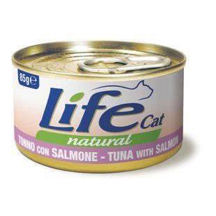 LifeCat "Le Ricette" с тунцом и лососем 150г 102451 фото