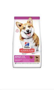 Сухой корм Hill's Science Plan Canine Adult Small&Mini для взрослых собак малых и миниатюрных пород, ягненок и рис 1.5 кг 607658 фото