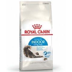 Сухой корм Royal Canin Indoor Long Hair для длинношерстных котов, живущих в помещении 400 г 25490049 фото