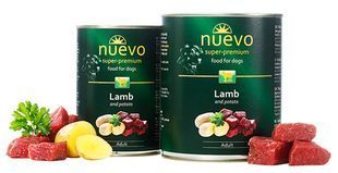 Влажный корм Nuevo Adult для взрослых собак, с ягненком и картофелем 800 г 95011     (808) фото