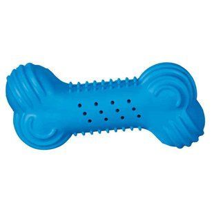 Игрушка Trixie Cooling Bone для собак, кость с охлаждающим эффектом 11 см 33690 фото