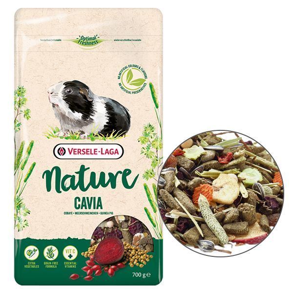 Сухий корм Versele-Laga Nature Cavia для морських свинок, беззерновий 700 г 614099 фото