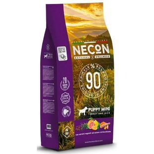 Сухий корм Necon Natural Wellness Puppy Mini для цуценят малих порід, індичка та рис 2 кг 53208 фото