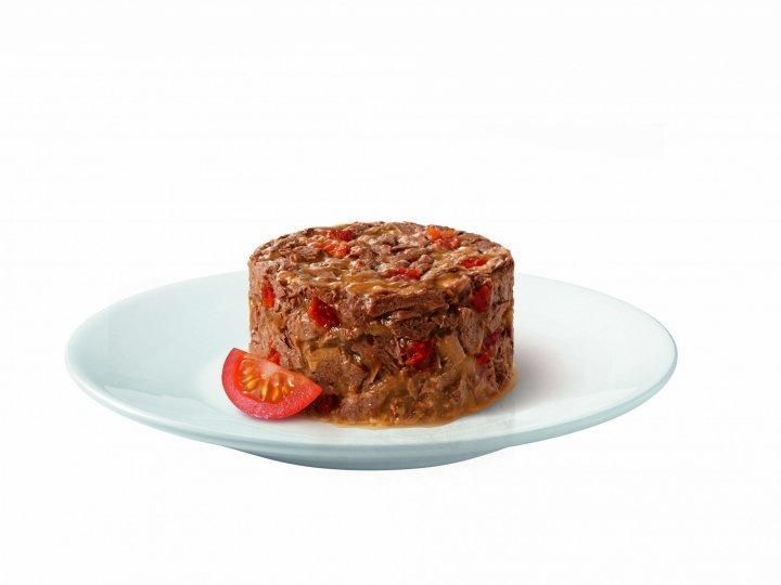 Влажный корм Gourmet Gold консерва "нежные биточки" говядина 85г для кошек 3650521/442474 фото