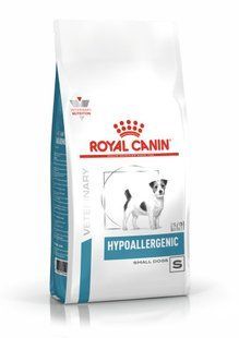 Сухий корм Royal Canin Hypoallergenic Small для малих порід собак із харчовою алергією або непереносимістю 1 кг 3952010 фото