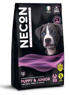 Сухий корм Necon Zero Grain Puppy & Junior для цуценят всіх порід 3 кг 53154 фото