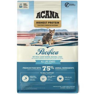 Сухий корм Acana Pacifica Cat для кошенят та дорослих котів всіх порід, зі смаком тихоокеанської риби 4.5 кг a71465 фото