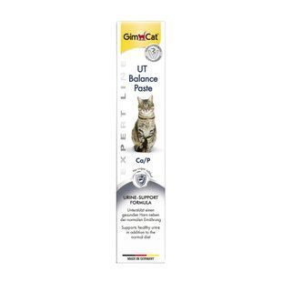 Витамизированное лакомство GimCat Expert Line, UT Balance Paste для взрослых котов, поддержка мочевыделительной системы 50 г G-427041 фото