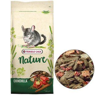 Сухой корм Versele-Laga Nature Chinchilla для шиншилл, беззерновой 700 г 614136 фото