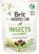 Лакомство Brit Care Crunchy Cracker Insects with Rabbit для взрослых собак, улучшение иммунитета, насекомые и кролик, фенхель 200 г 100623 фото 1