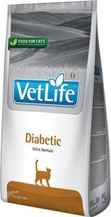 Сухой лечебный корм Farmina Vet Life Diabetic для котов с сахарным диабетом 2 кг 180793 фото