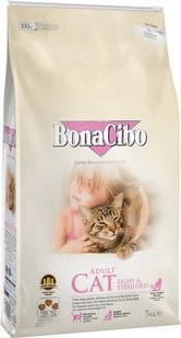 Сухой корм BonaCibo Adult Cat для взрослых стерилизованных котов, с мясом курицы анчоусами и рисом 5 кг BC405680 фото