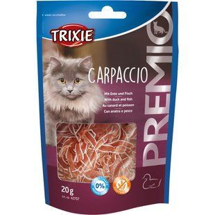 Лакомство Trixie Carpaccio для взрослых котов, утка и рыба 20 г TX-42707 фото