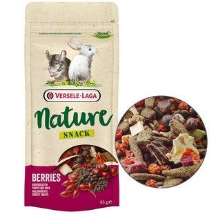 Лакомство Versele-Laga Nature Snack Berries для кроликов и грызунов, с ягодами 85г 614341 фото