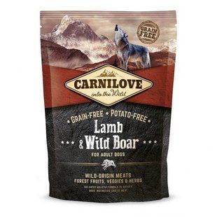 Сухий корм Carnilove Dog Adult для дорослих собак усіх порід, з ягнятиною та диким кабаном 1.5 кг 150824/8983 фото